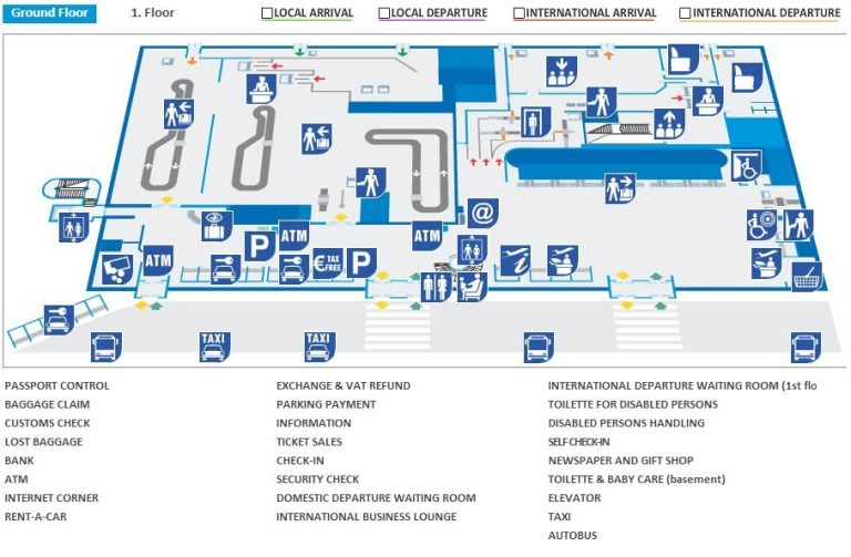 A Guide to Split Airport: Contact Details, Services, Map and Info ...