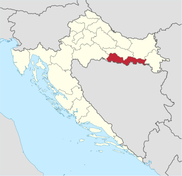 Brod Posavina County in Croatia