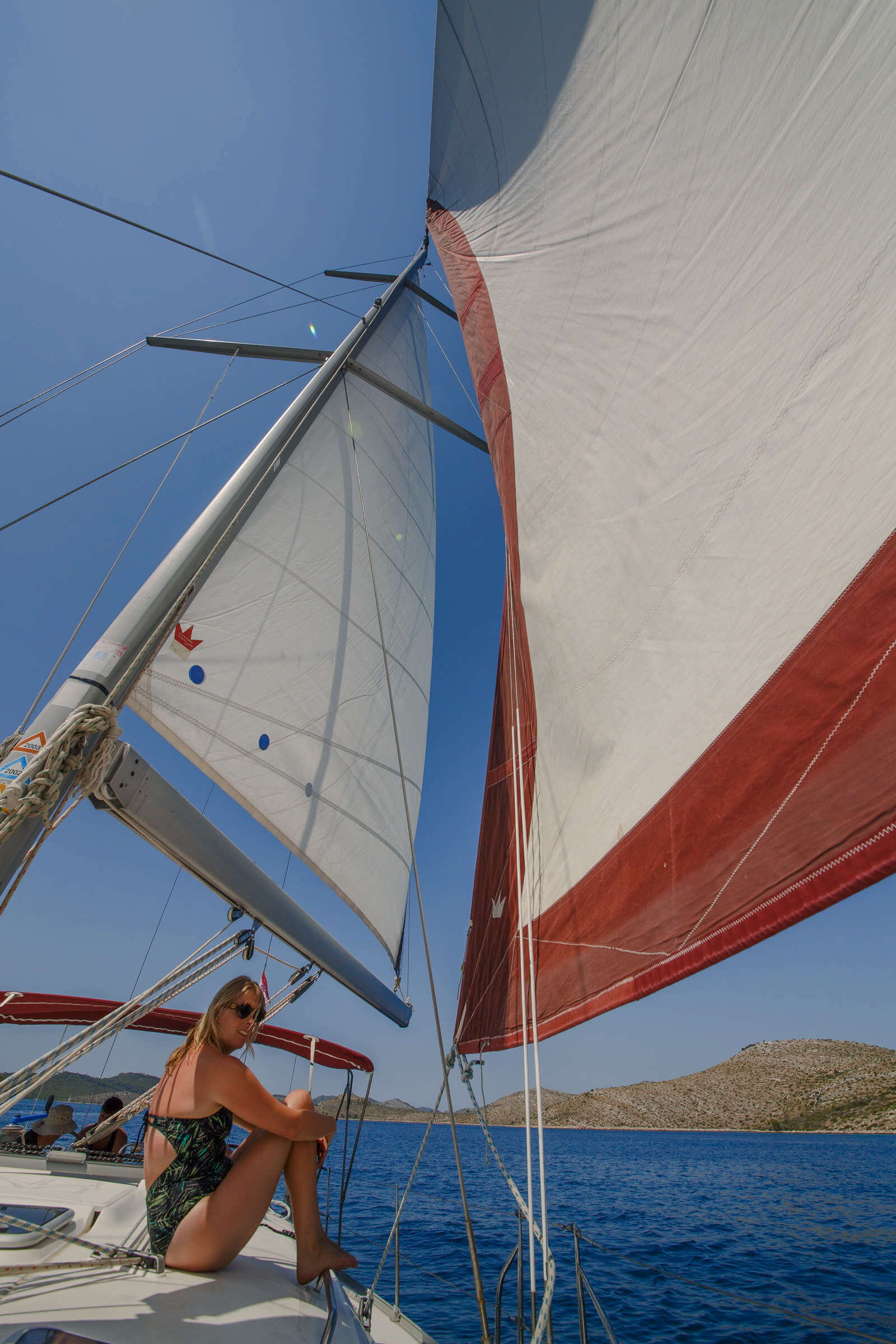 Sailing in Croatia, sails.jpg