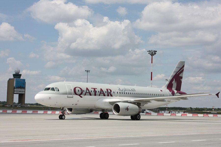 Qatar Airway A320 in BUD.JPG