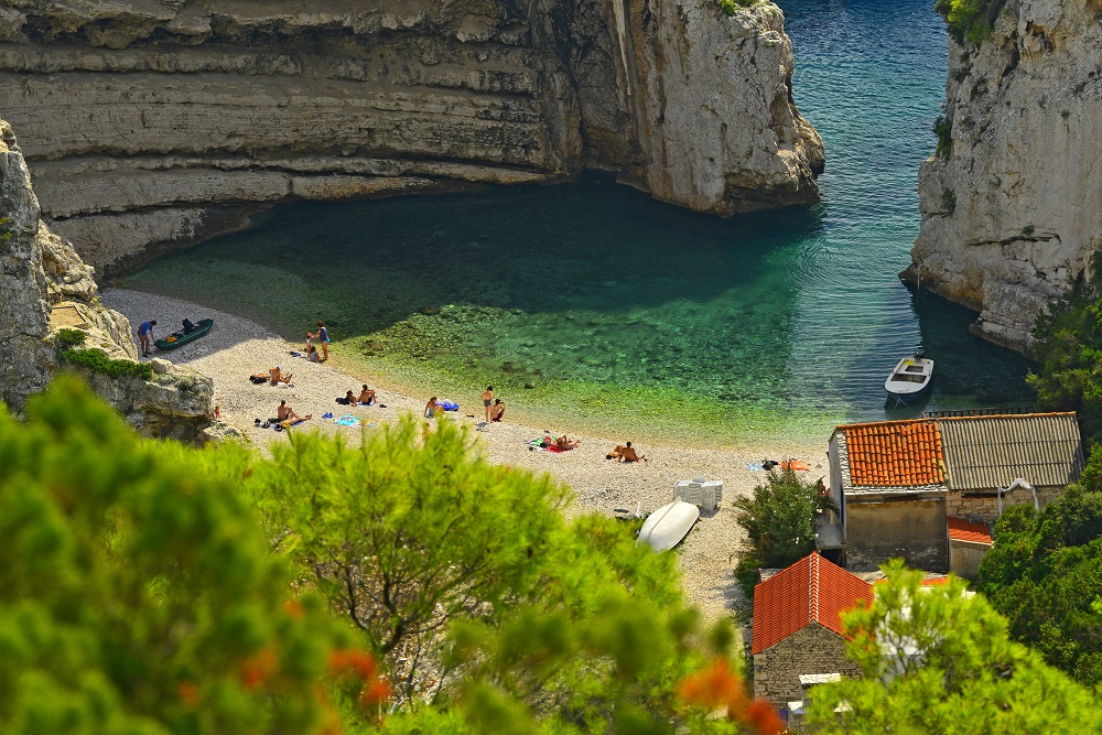 10. Stiniva cove Photo creator Ivo Pervan