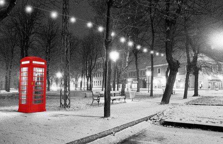 Photo credit: Steve Gaunt, the man responsible for bringing a traditional red telephone box to Europe's oldest continuously inhabited town of Vinkovci