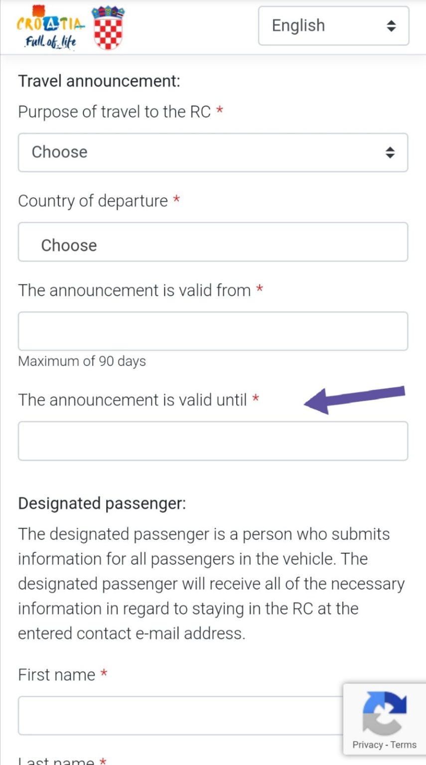 What is the entercroatia.mup.hr Form and Do You Need to Fill It ...