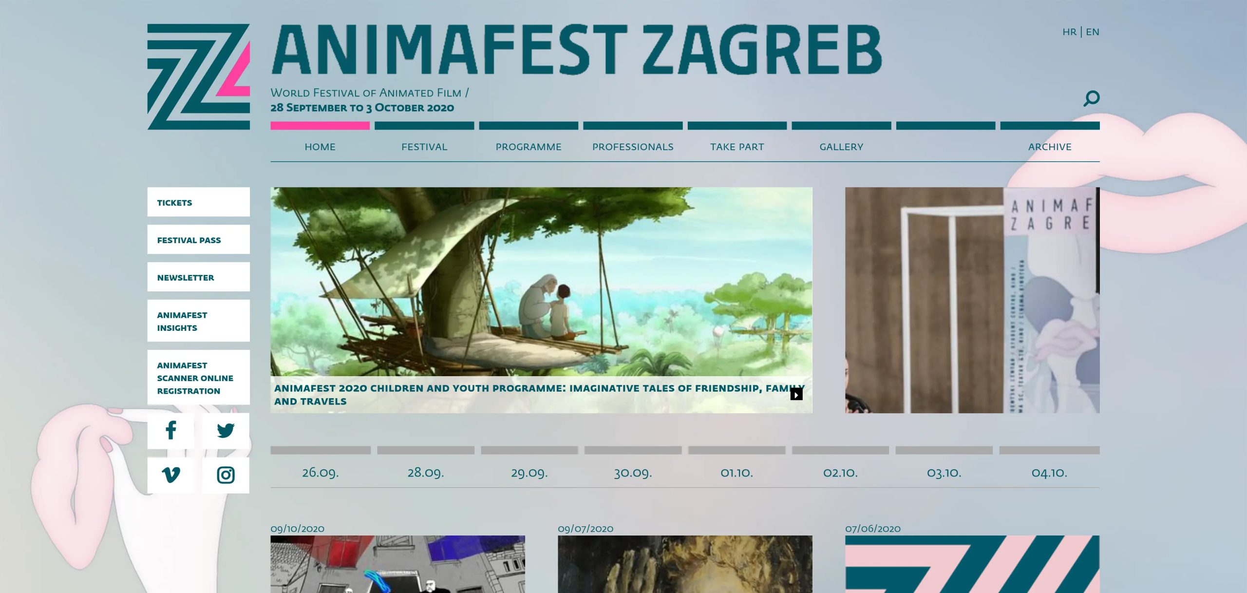 Screenshot | Animafest.hr