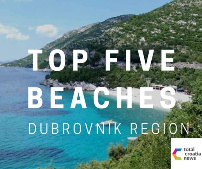 beaches in dubrovnik county