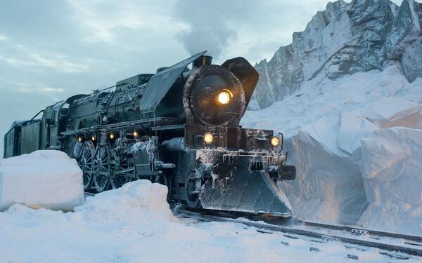 The Orient Express train returning to Croatia