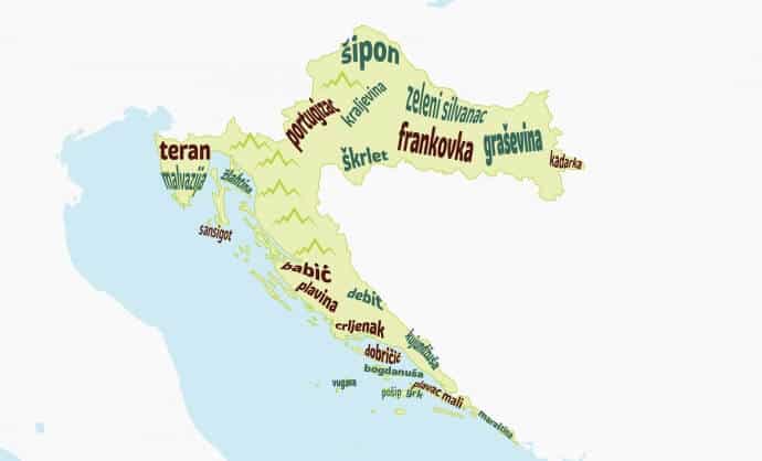 croatian wine regions
