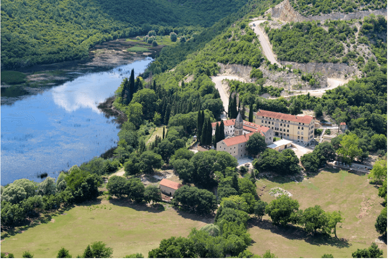 krka national park monastery