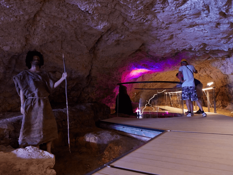 krka national park ozidjana pecina cave