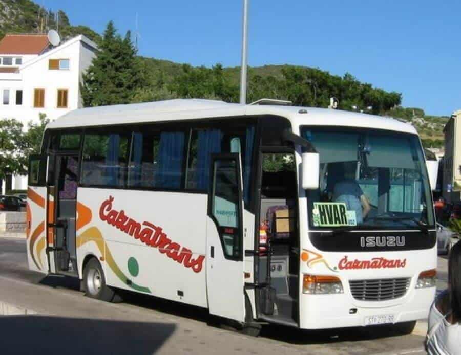 split to hvar bus