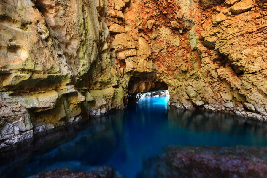 Odysseus Cave on Mljet Island