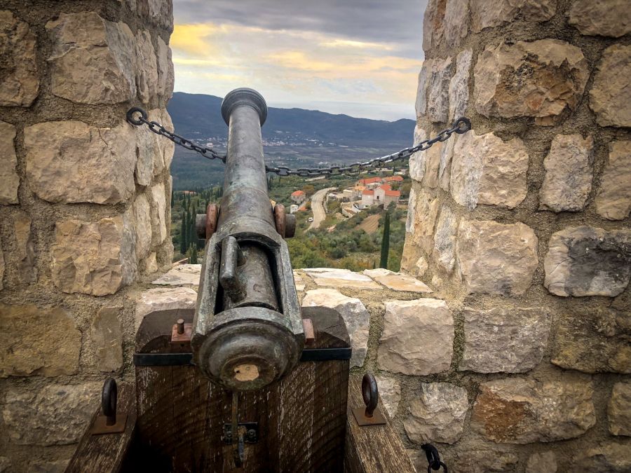 Konavle Croatia Sokol Fortress
