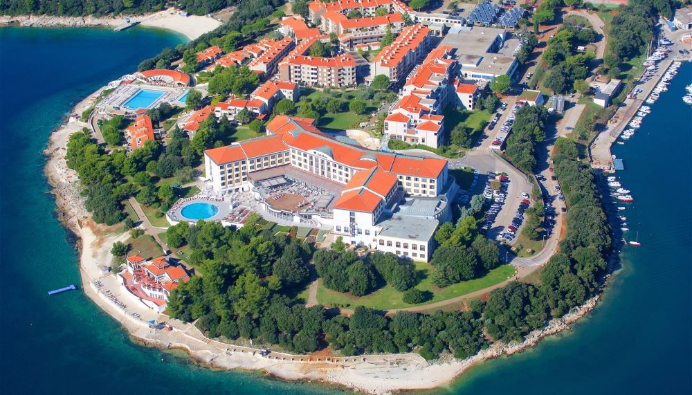 Park Plaza Verudela Pula and Park Plaza Histria Pula, on Verudela. © Arena Hotels.