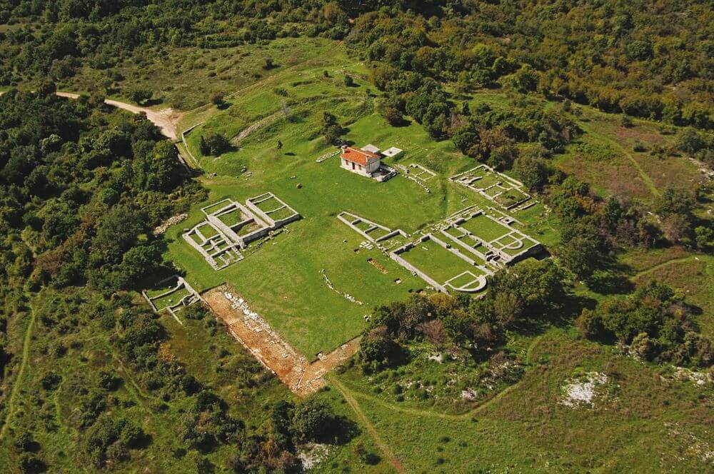 Nesactium, an Illyrian settlement, later Roman