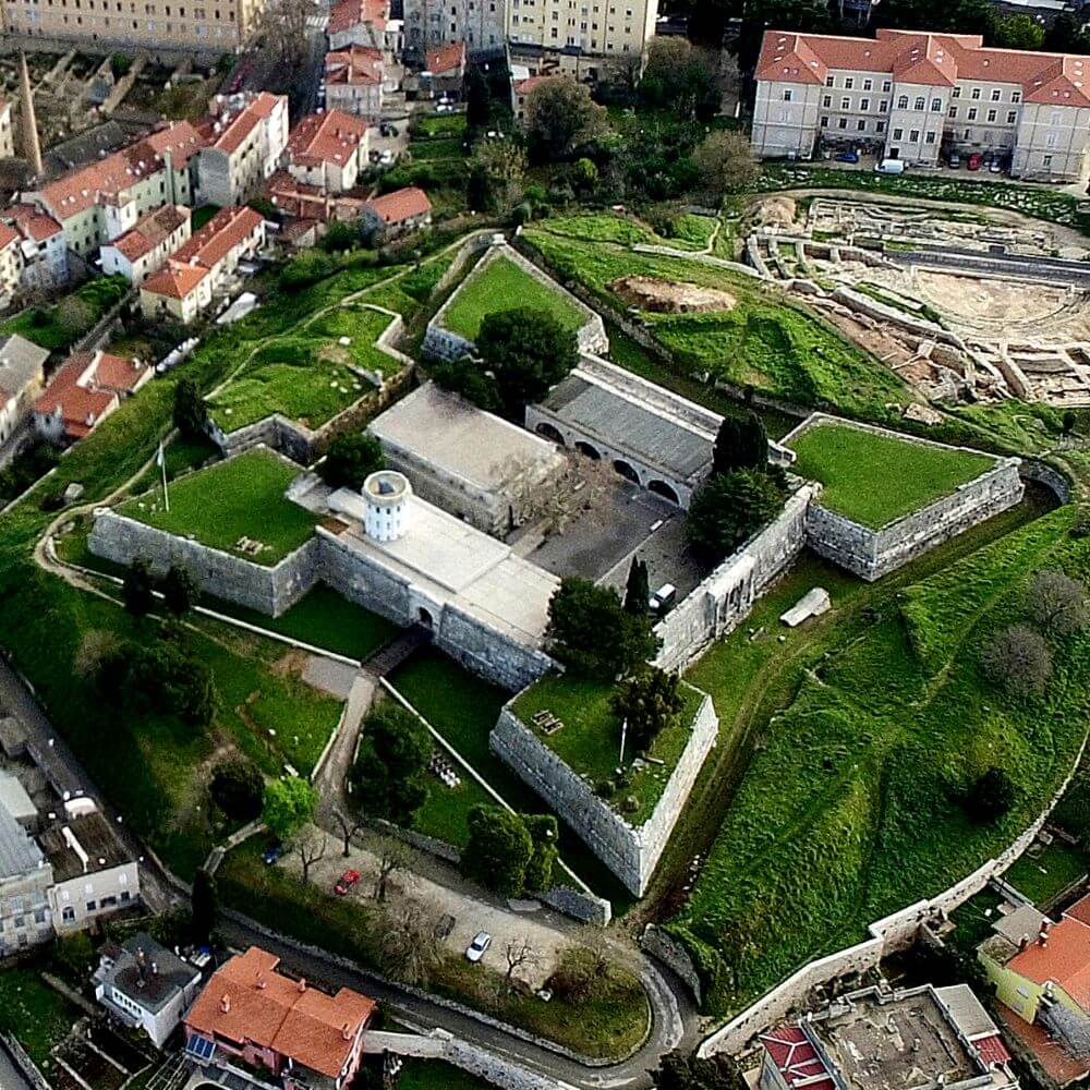 Pula Venetian Fortress (Fort Kaštel). © Pula Tourist Board.