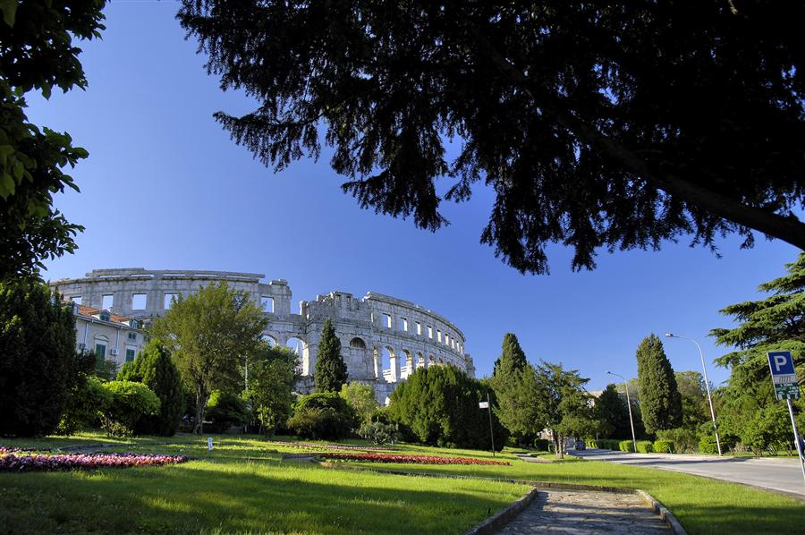 Arena Pula. © Tourist Board of Istria.