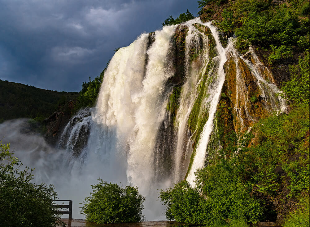 Krčić waterfall near Knin