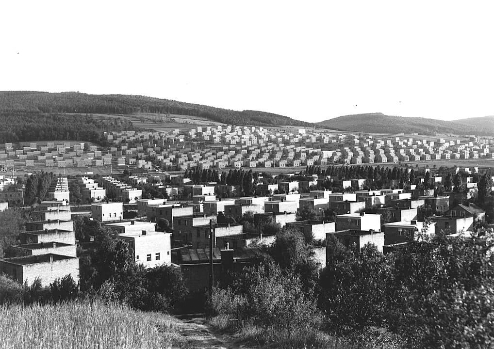 houses built for Bata workers in 1930s Zlin