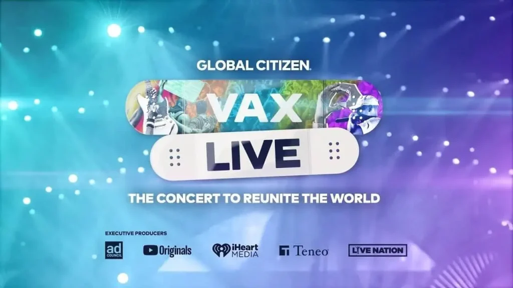 VAX LIVE: The Concert to Reunite the World Live Facebook