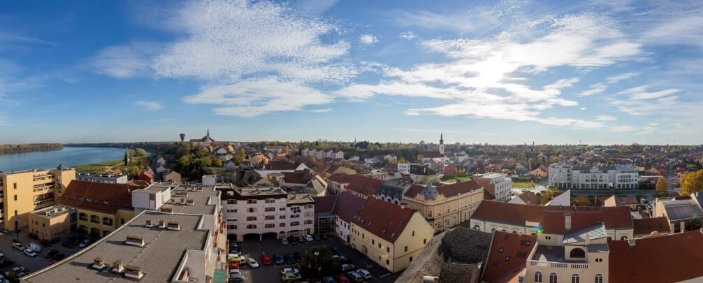 From above, Vukovar 