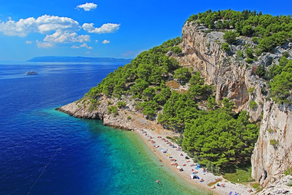 Makarska beach Nugal