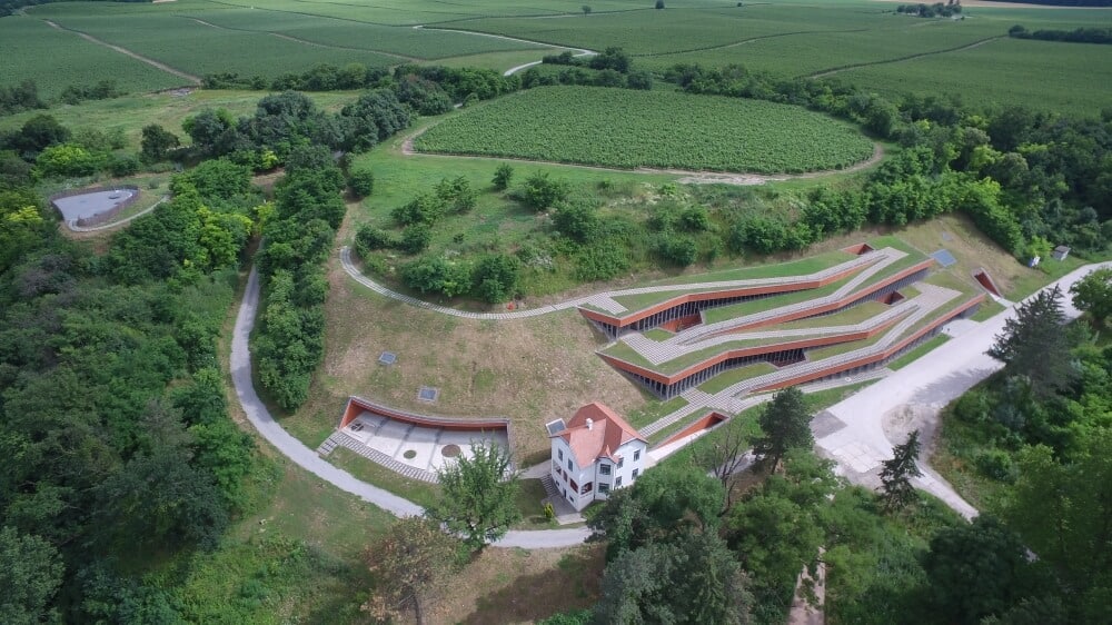 From above, the Museum of Vučedol culture
