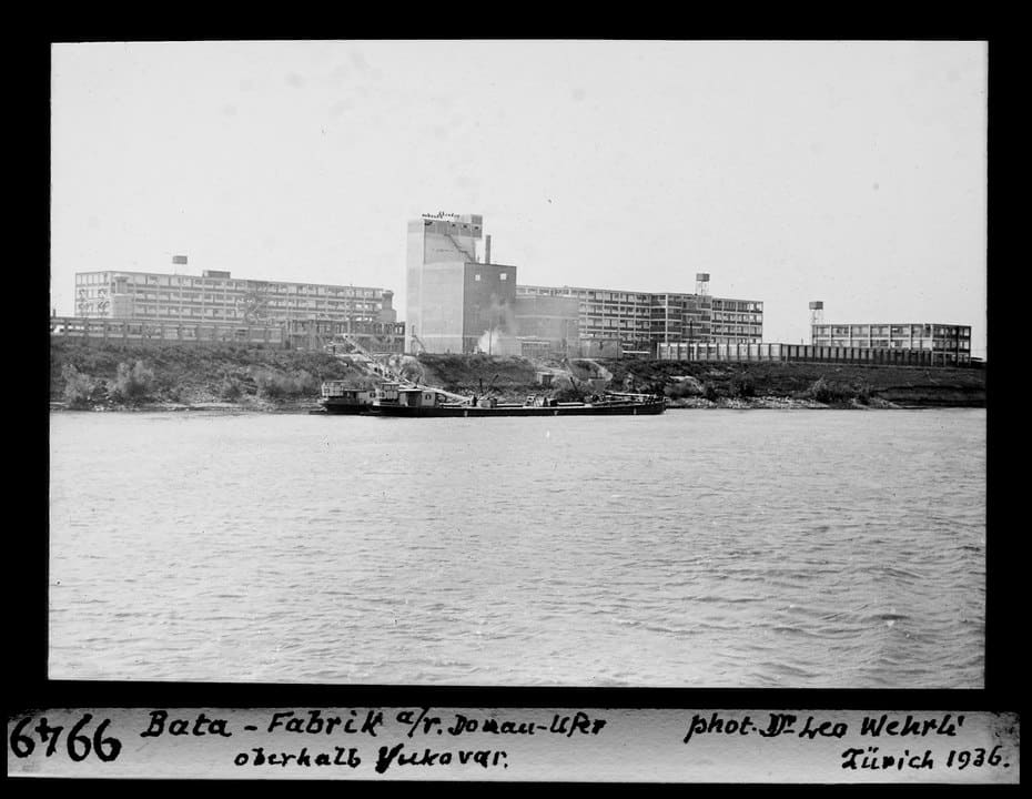 Bata factory in Borovo, 1936