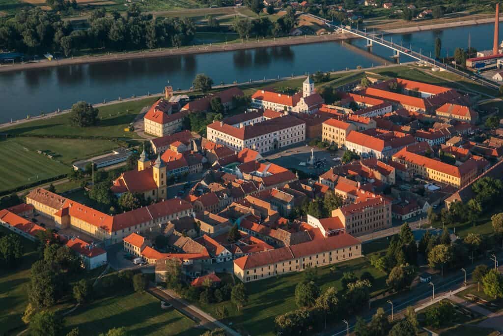 osijek old town romulic stojcic