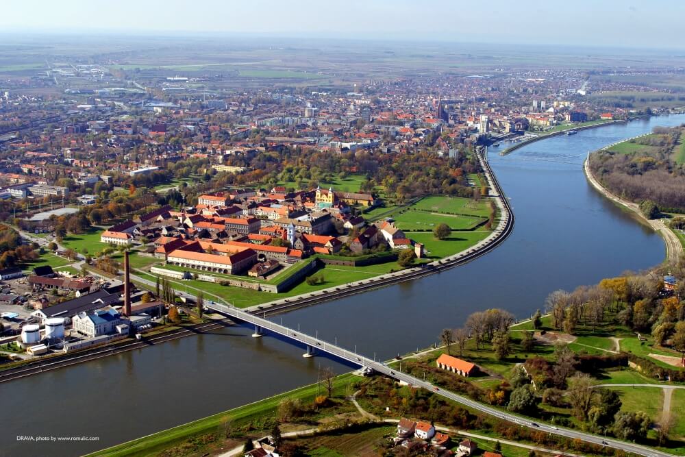 Bridges of Osijek over the Drava