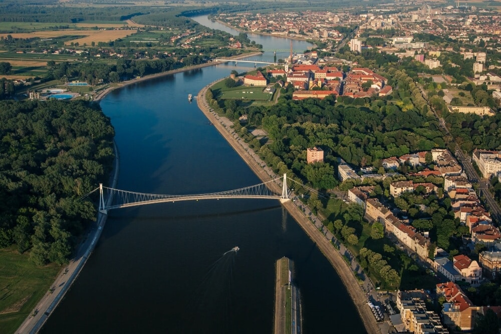 Super green Osijek, a city full of parks