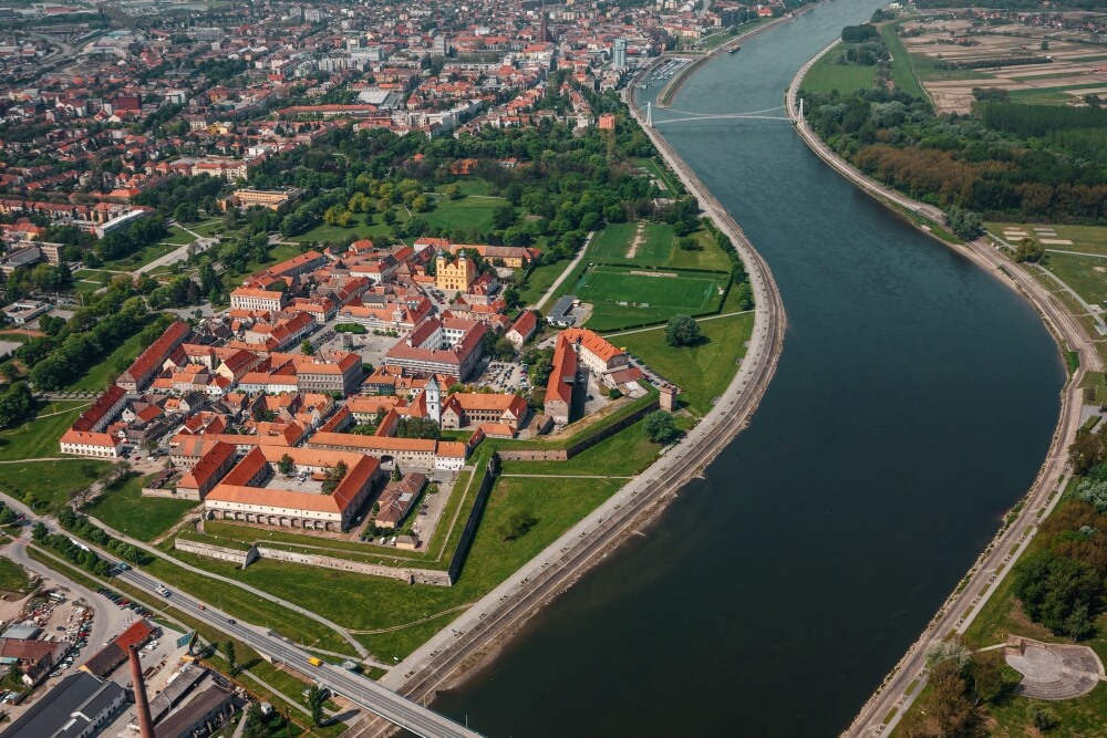 Drava, Osijek.