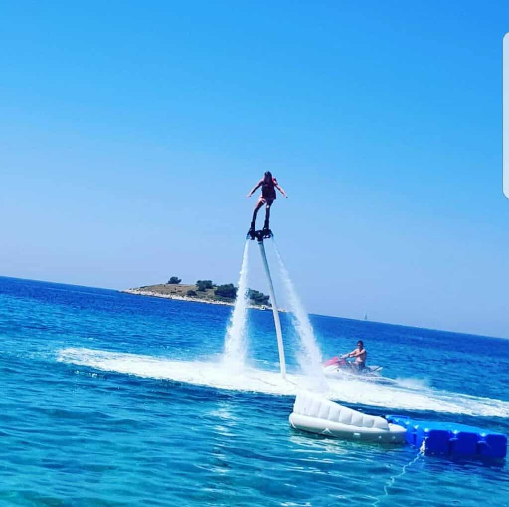 Things to do in Rogoznica: Flyboarding