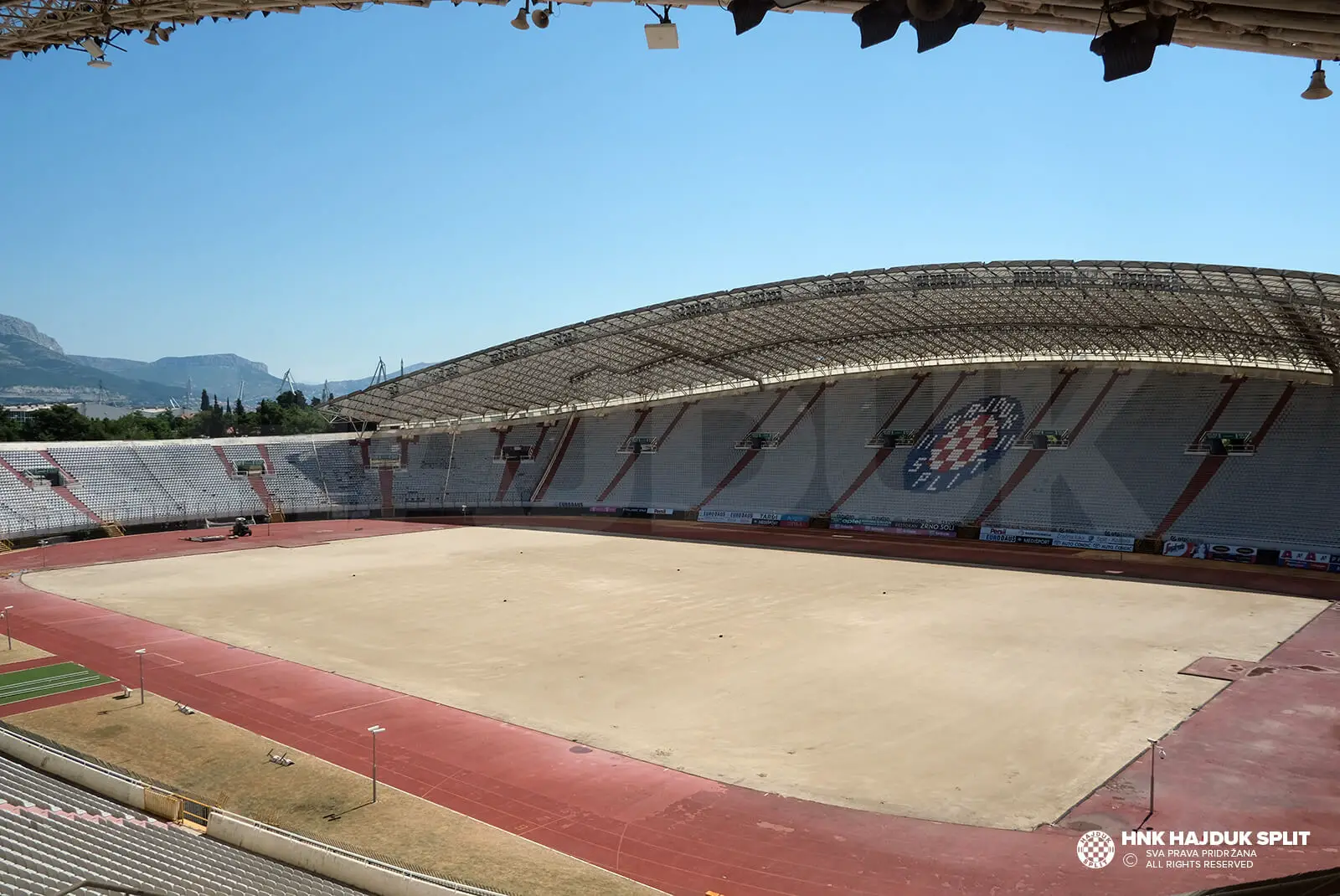 Works Continue on Long-Awaited New Poljud Pitch (VIDEO) - Total Croatia