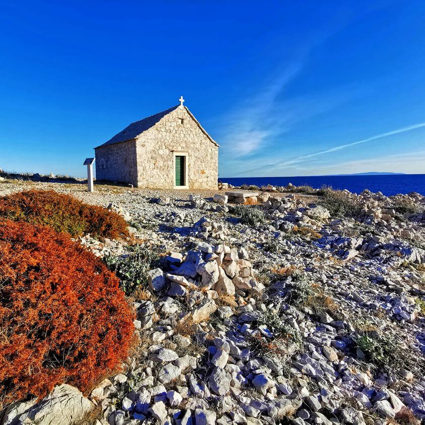 Church of St. John of Trogir at Punta Planka