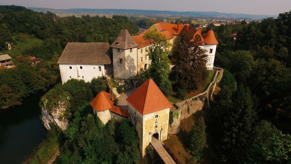 Ozalj castle in Karlovac County