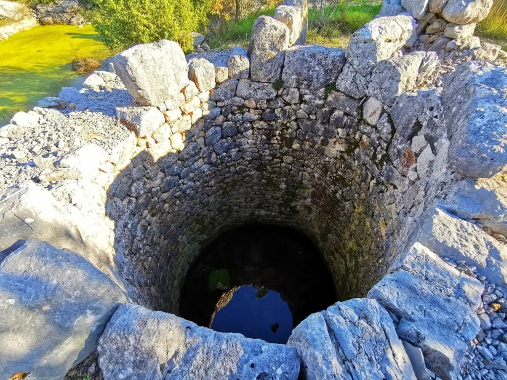 one of the wells of Lemislja near Podorljak