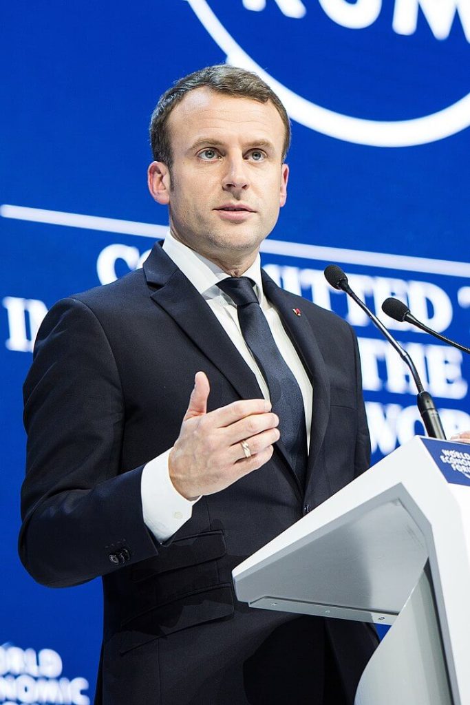 By Foundations World Economic Forum - Special Address by Emmanuel Macron, President of France, CC BY 2.0, https://commons.wikimedia.org/w/index.php?curid=68574773