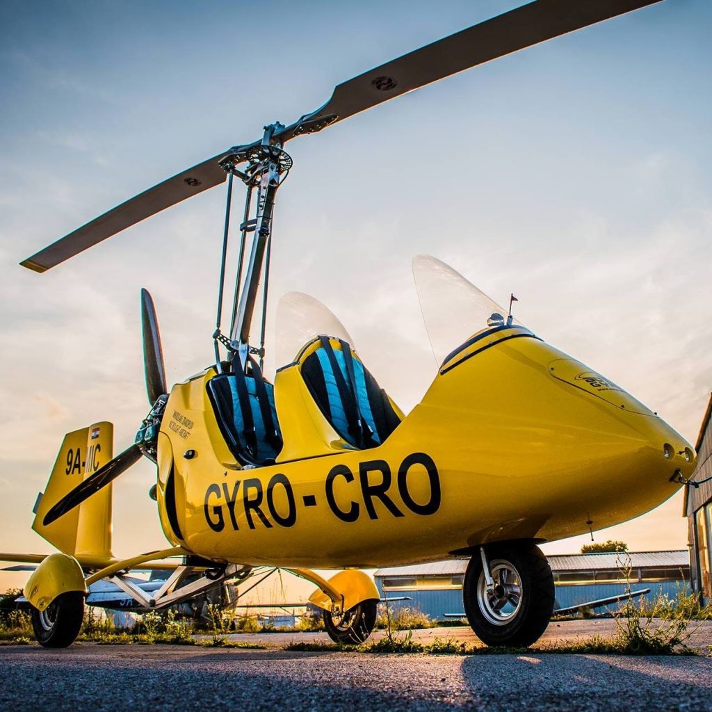 Great Fun in Zagorje One of World's Safest Flying Machines, Gyrocopter