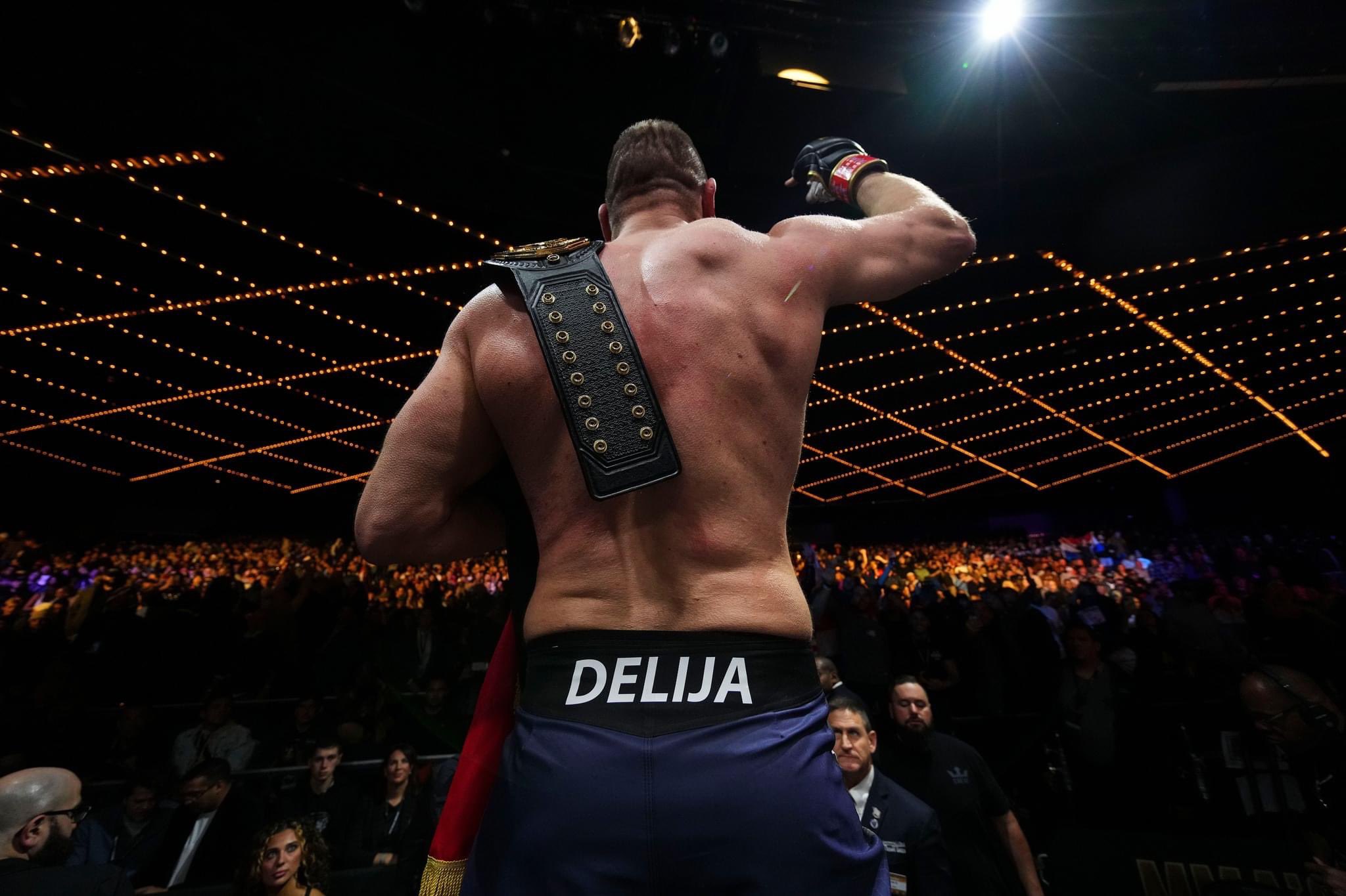 Croatian MMA star Ante Delija fighting for $1 million and title today at  Madison Square Garden