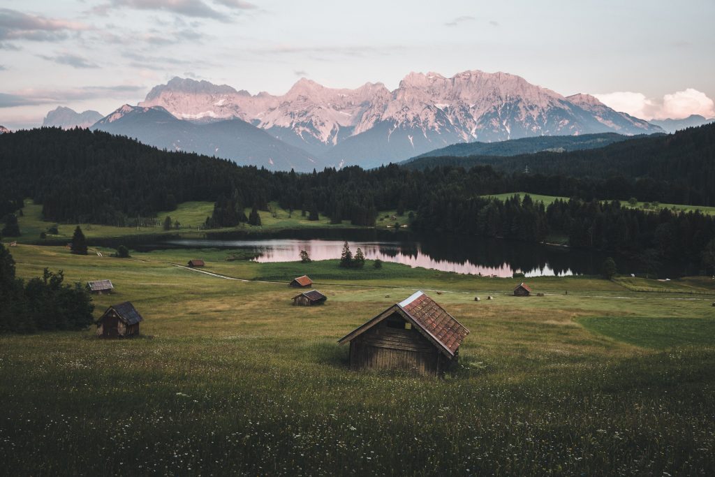 Illustrative image: the Alps