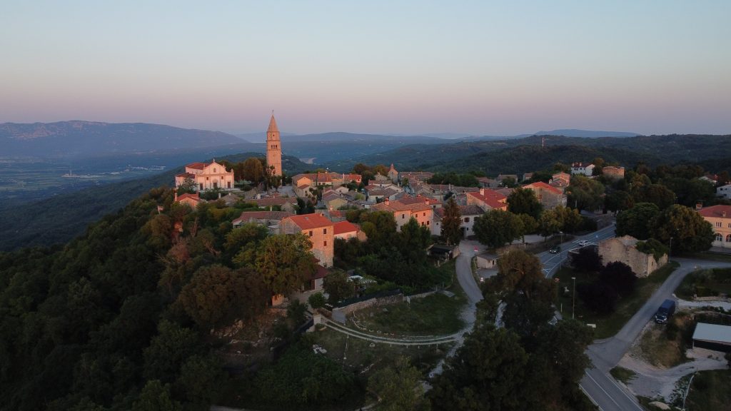 German market most important for Istrian tourism (picture of town in Istira)