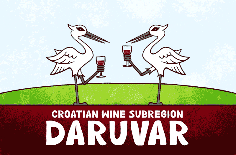 Animated gif of Croatian wine subregion Daruvar