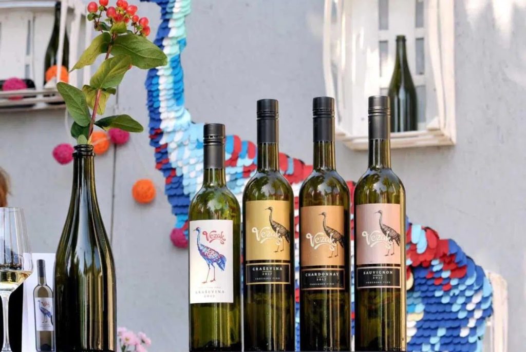 Image of Daruvar Winery Vezak label wines