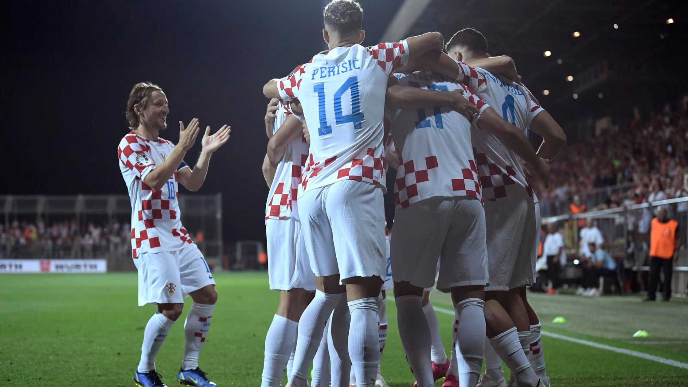 EURO 2024 Qualifiers Croatia Triumphs Over Latvia in 50 Victory