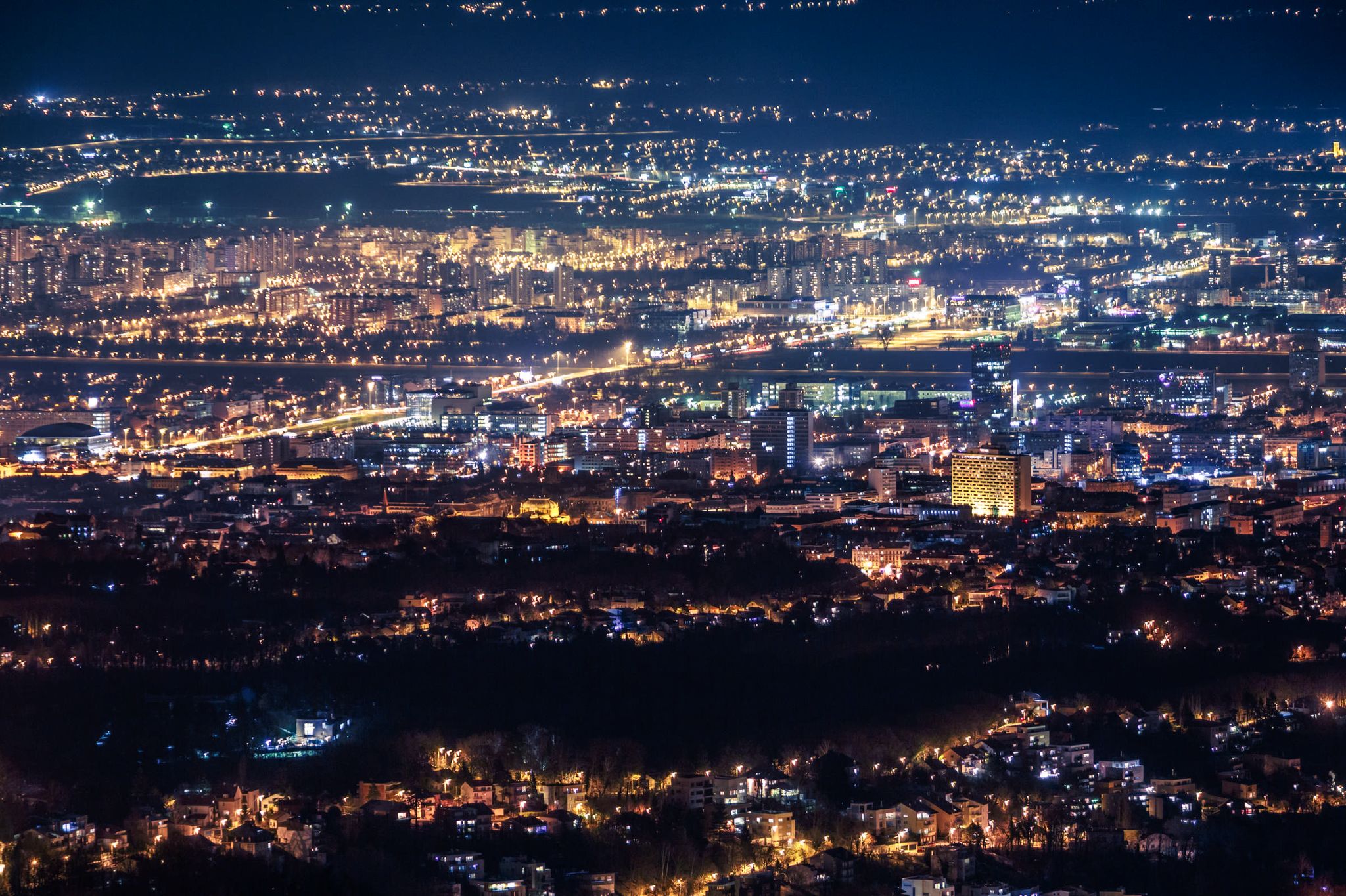 light pollution in croatia