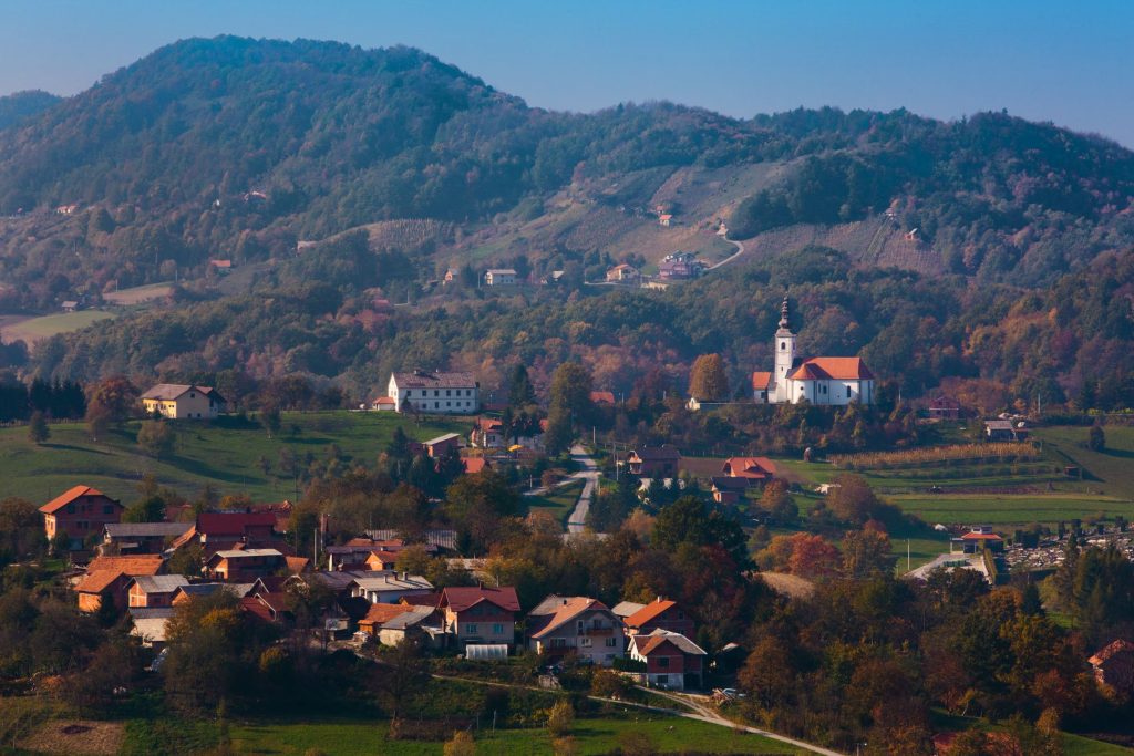 northern croatia in autumn