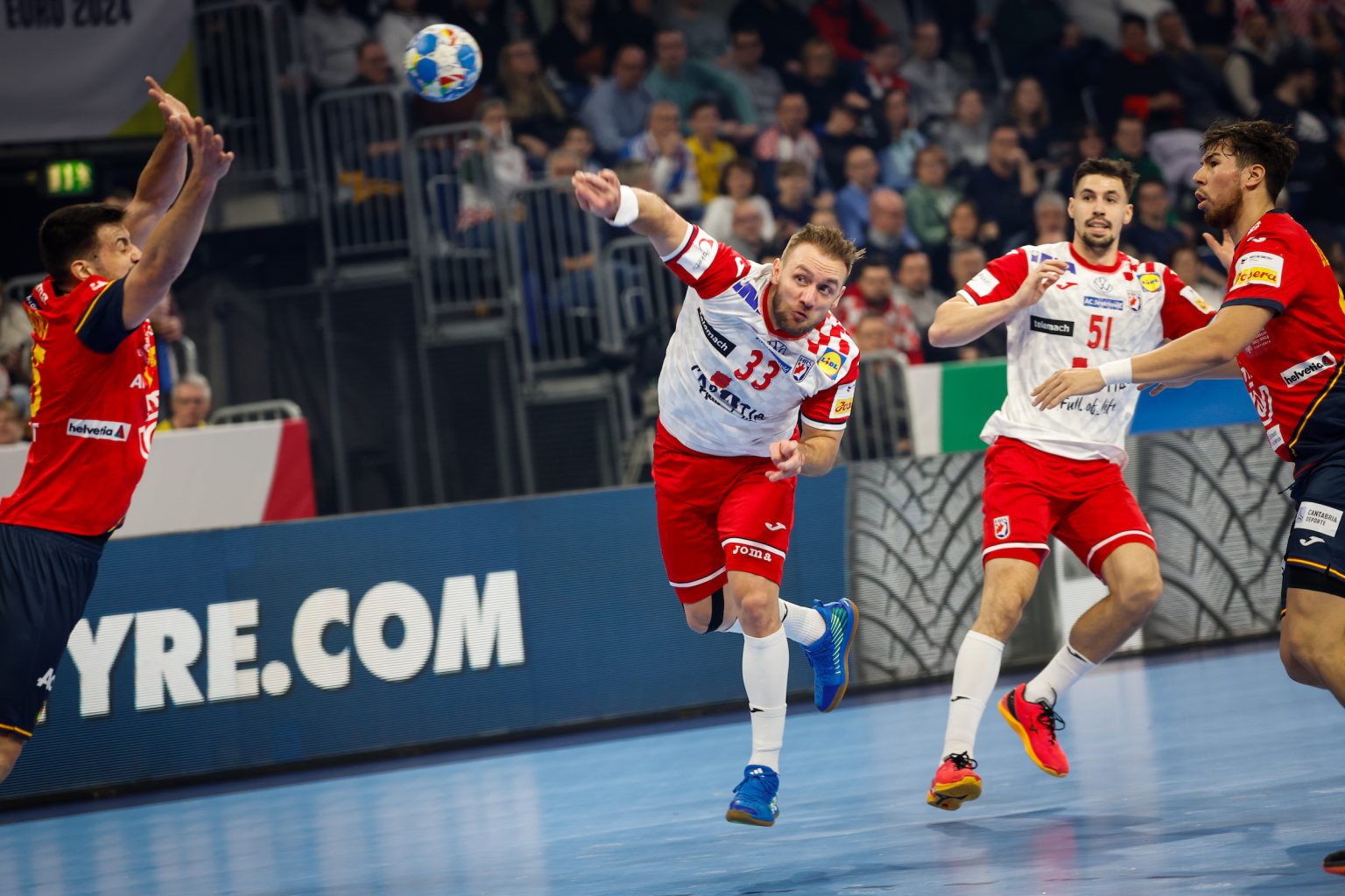 EHF EURO 2024 Croatia Shocks Spain in Germany (3929) Total Croatia