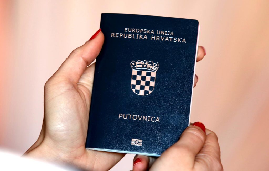 croatian passport