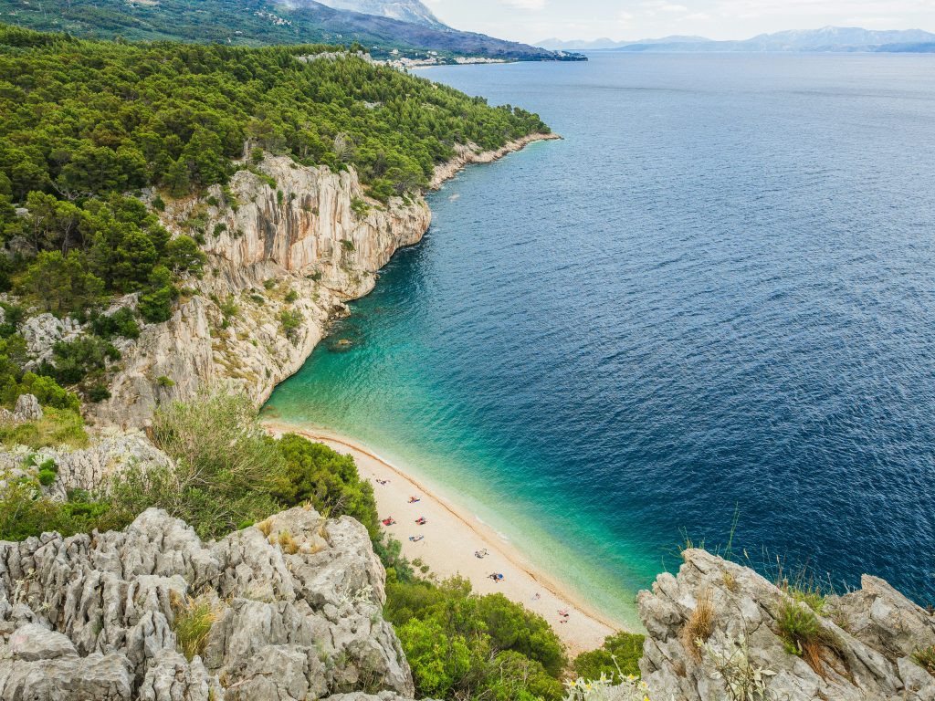 best beaches on the makarska riviera