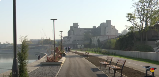 new osijek promenade